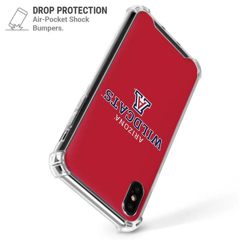 University of Arizona Wildcats Red iPhone XS Max Clear Case